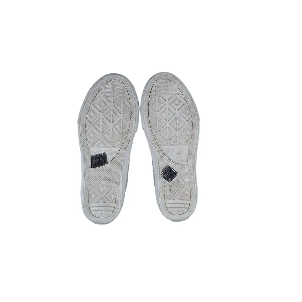 Converse All - CT Egret Low Top - Sneakers - Gray/Gold - Kids Little Girl's - 6